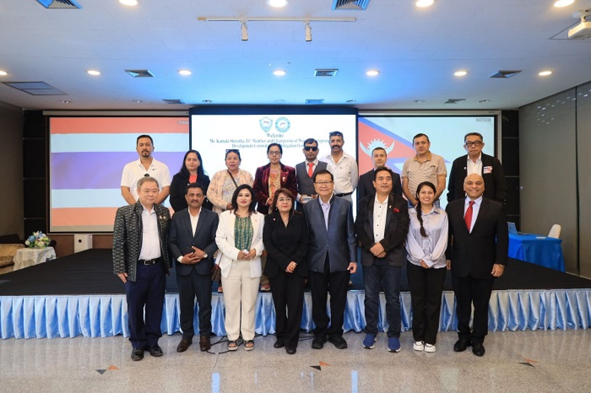 नेपाली महिला उद्यमीहरुद्वारा थाई चेम्बरका प्रतिनिधिसँग भेट, द्विपक्षीय लगानी अभिबृद्धिबारे छलफल  